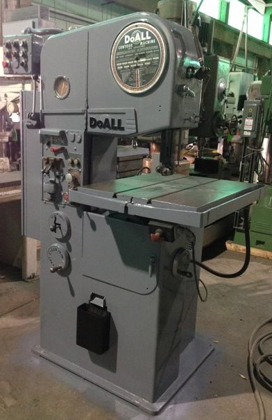 16" DoALL ... BLADE WELDER HYDRAULIC TABLE FEED